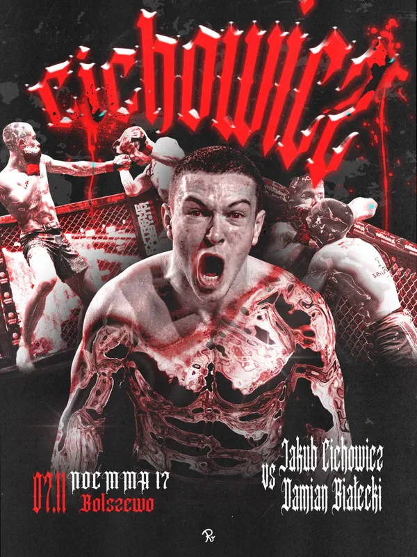 Plakat Razzart: Jakub Cichowicz vs Damian Białecki