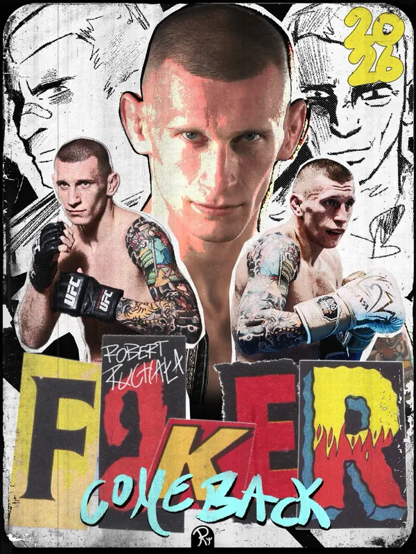 Plakat Razzart: Robert Ruchała, Fighter Comeback