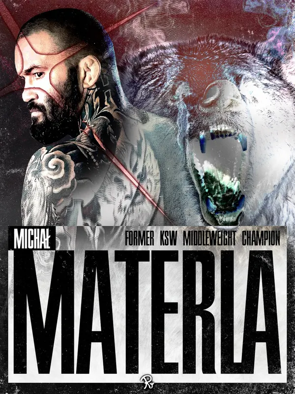Plakat Razzart: Michał Materla, były mistrz KSW wagi średniej
